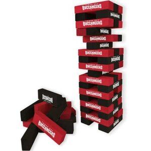 NFL Table Top Stackers Tower Building Game Tampa Bay Buccaneers Tail Gate Party